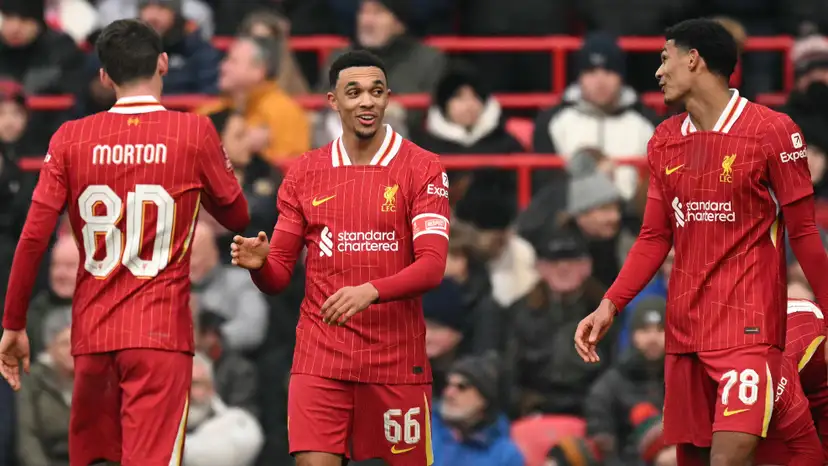 Liverpool Cruise Past Accrington Stanley 1